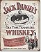 Produktbild BorisMotley Jack Daniels Blechschild Whiskey Pub Bar Vintage Blechschild Retro Blechschild