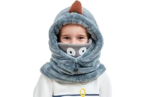 Lazz1on Kinder Sturmhaube Mädchen Jungen Balaclava Fleece Warm Winddichte Wintermütze für Winter Snowboard Skifahren Outdoor
