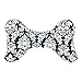 Baby Elephant Ears Neck Support (Black Dandy Damask)