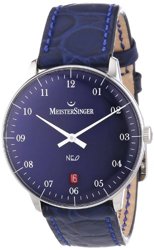 MeisterSinger Unisex-Armbanduhr Neo 2Z AnalogAutomatik Leder NE208 MeisterSinger Unisex-Armbanduhr Neo 2Z AnalogAutomatik Leder NE208