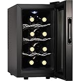 Syntrox Germany 8 Flaschen Digitaler Getränkekühlschrank...