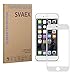 Produktbild SVAEX iPhone 6 / 6S - Vollständige Abdeckung - Weiß - Premium Bildschirmschutz aus gehärtetem Glas - 9H gehärtetes Glas - 0.3mm dick - HD-Transparenz - 3D abgerundete Ecken - stoßfest - öl-/fettabweisende Beschichtung - berührungssensible Oberfläche - hochwertiges Glas - einfache Anbringung - blasenfreie Klebefläche aus Silikon - Japanisches Glas
