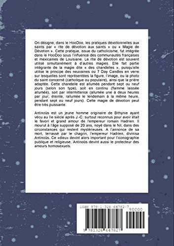 Livres Couvertures de MANUEL PRATIQUE DE DEVOTION HOODOO Antinoüs