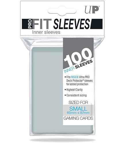 Ultra Pro-Fit – Étuis Plastique Transparents Pour Cartes – Protection Contre L'usure – Format Standard – 82712 – Dès 8 Ans