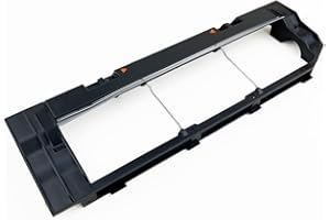 S YTALAND Ytaland Wymienna tylna pokrywa szczotki głównej do odkurzacza Roborock E4, E5, S4, S5, S6, S5 Max, S6 Max Robot Vacuum Cleaner (czarna)