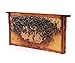 Produktbild Bienenwaben-Bild: Helle Brutwabe im Shabby-Chic-Holzrahmen (war ca. 2 Jahre im Bienenstock), Geschenkidee für Imker und Bienenfreunde, Bienen Geschenk, Dekoration, Ostern, Muttertag, Imkerin