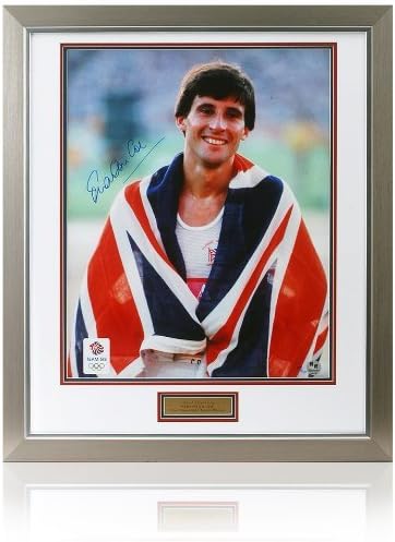 Official Lord Seb Coe Hand Signed London 2012 Olympics 20x16" Photo