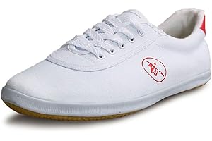 MENG Tai Chi Chaussures Martial Kung Fu Chaussures Shaolin Qi Gong Wing Chun Les Chaussures avec Caoutchouc Classique Semelle Oxford pour Hommes Et Femmes