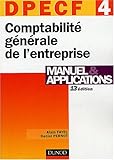 Image de Comptabilité générale de l'entreprise, numéro 4 : DPECF, manuel et applications