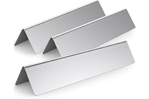 Coisien 7635 Flavourizer Bar in Acciaio Inox per Grill a Gas Weber Serie Spirit 200 (con manopole Frontali), 38,9x8,8x6,4CM Parti di Ricambio per Spirit E210 S210 E220 S220