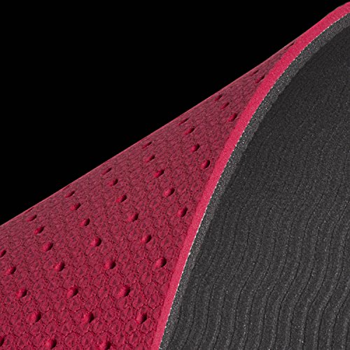 Body & Mind Yogamatte – umweltfreundliche, hypo-allergene Yoga TPE-Matte – extrem rutschfest, weich und schadstoff-frei – 183 x 61 x 0,5cm inkl. Trageschlaufen - 4