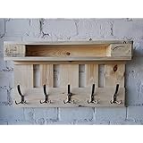 Tolle Garderobe komplett aus Teilen einer Europalette