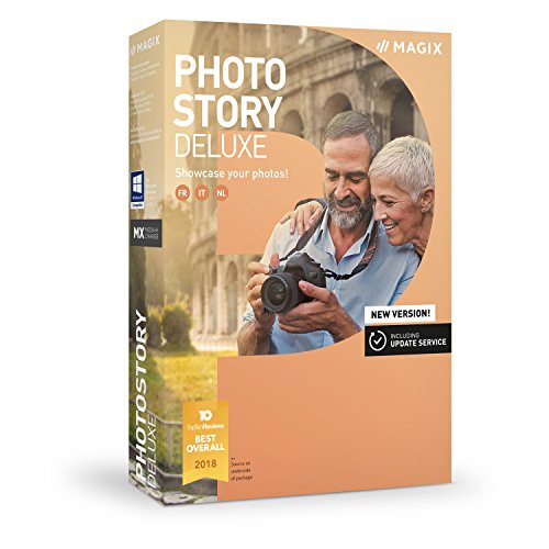 MAGIX Photostory Deluxe - Version 2019 - La création de diaporamas à la portée de tous|2019|1|-|PC|Disque