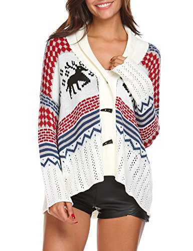 long christmas cardigan