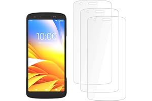 SCDIYEER 3pcs Tempered Glass Screen Protector for Zebra TC22 TC27 Barcode Scanner,HD Clean,Scratch Impact Protection