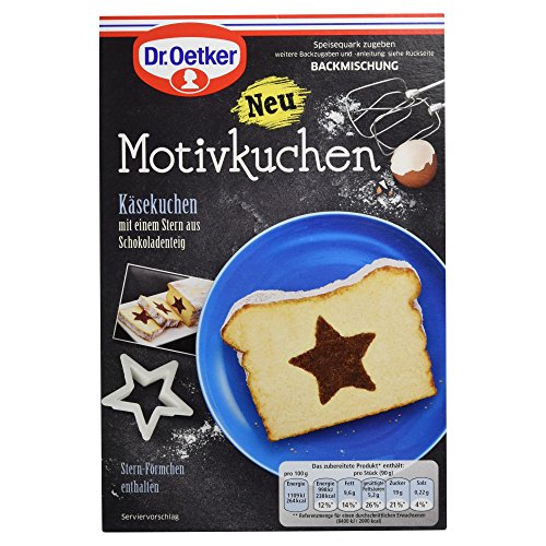 Preisvergleich Produktbild Dr. Oetker Motivkuchen Stern, 462 g