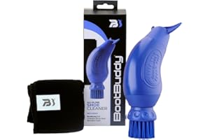 BootBuddy Shoe & Boot Cleaner Brush – Footwear Cleaning Kit for Hiking Boots, Golf Shoes, Football Boots, Running Shoes & Wellies – Cleans Mud, Dirt & Stains in Minutes – As Seen on Dragons’ Den