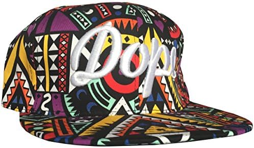 Official DOPE 'Aztec' snapback hat. Adjustable size. Available in multiple colours. (Purple)