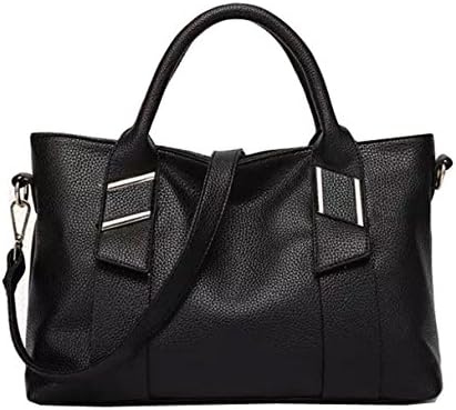 Jonesport Lovely Tote Shoulder Bags Handbags Sale Leather Black
