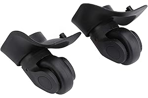 ALOMEJOR Roues de Rechange de Bagages en Plastique PVC pour Valise Boîte Trolley Chariot