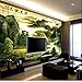 Produktbild Rureng Große Benutzerdefinierte Tapete Wasserfall Landschaft Malerei Schlafzimmer Wohnzimmer Tv Hintergrund   Für Raum Zu Sein-400X280Cm