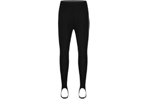 Freebily Enfant Collant de Gymnastique Fille Elastique Leggings de Ballet Danse Classique Pantalon de Yoga Sport Lisse Respirant avec Bande sous Le Pied 4-14 Ans