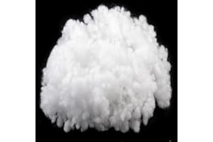 YONNKITEXX HOME Faserbällchen Kissenfüllung Füllmaterial Kissen Füllstoff Weiß Öko-Tex Standard 100 (1 kg = ca. 50 Liter)