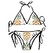 Produktbild Pineapple Pattern Bikini Women's Summer Swimwear Triangle Top Bikinis Swimsuit Sexy 2-Piece Set