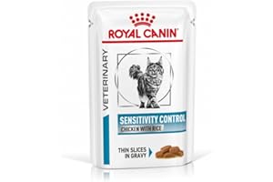 Royal Canin Veterinary Diet Feline Sensitivity Control Huhn, 4er Pack (4 x 1.2 kg)