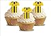 Produktbild Deutsch Bundesliga Borussia Dortmund Fußball-Hemden 12 essbare Standup Kuchen-Deko, Kuchendekorationen, essbar, Premium, 2 x A5, für 12 Bilder