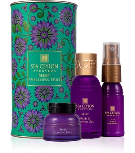 SPA CEYLON De-Stress Wellness Trio Set, Holistic Spa Essentials