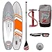 Produktbild JBAY.zone SUP Aufblasbares Stand Up Paddel Modell Wind Comet WJ2 10'6'' von cm 320x81x15 Windsurfing SUP Board Crossover Series Komplett mit allem Zubehör