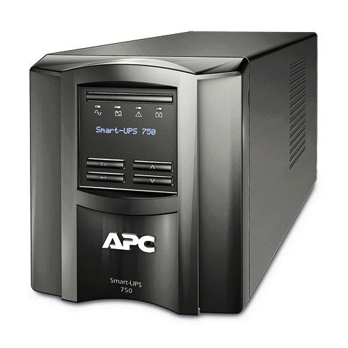 FUJITSU PY UPS 750VA/500W Tower Line Interactive VI USV schwarz 8x IEC320 C13 10A zwei Steckdosen 1xIEC320 C14 10A