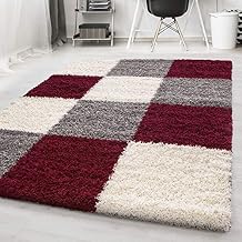 Suchergebnis Auf Amazon De Fur Teppich 150x150 Rot