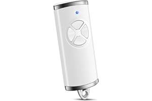QUEVATI Garagentor Handsender 868,3 BS MHz, Garagentor Fernbedienung Kompatibel mit HSE-4-868-BS, HSE2-868-BS, HS4-868-BS, HS1-868-BS, HSS4-868-BS, HSP4-868-BS Garagentoröffner (Weiß HSE4-BS 1PCS)