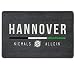 Produktbild Fussmatte Hannover 96 Fußmatte, Fuß-Matte, Fuss-Matte, Türvorleger, Abstreicher