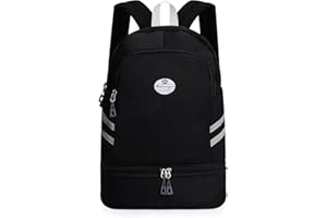 HUA ANGEL Zaino Impermeabile All'aperto On Scomparto Per Scarpe Zaino Da Viaggio Pieghevole 36-55l Scalabile Leggero Antifurto Zaino Sportivo Unisex per Palestra Nuoto Affari viaggi