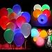 Produktbild 15 LED leuchtende Luftballons Bunt schöne Ballons Blinkendes Licht von COLLEER für die Party, Geburtstag, Hochzeit, Festival (15 PCS)
