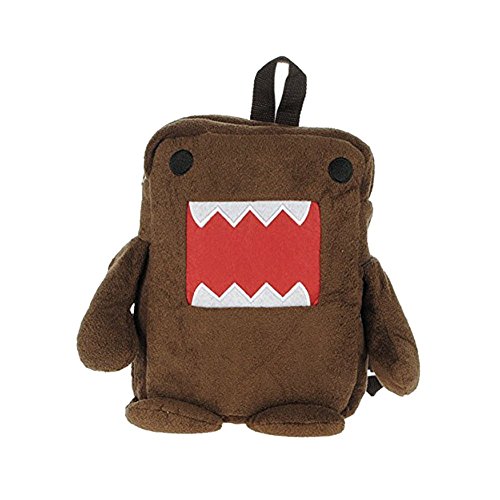 Price comparison product image SODIAL(R) Cute Domo Kun Brown Plush Backpack-Brown