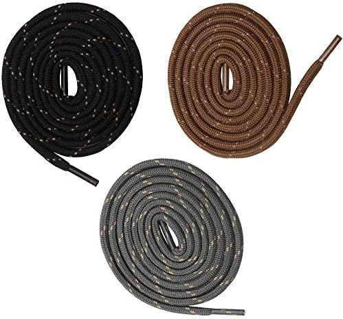 ShoestringPolyester Round Unisex Shoelaces for Casual Sports Shoes