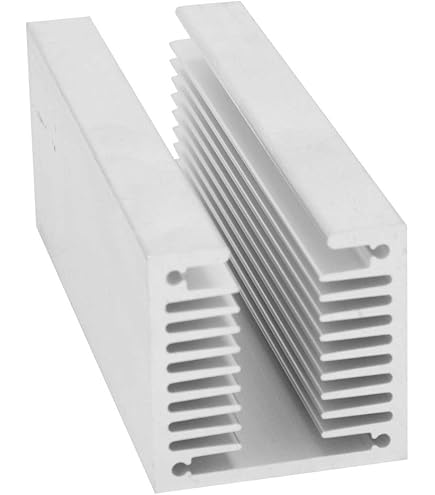 Easycargo Aluminium Kühlkörper 100x25x10mm 6 Stück - Für LED Router Elektronik