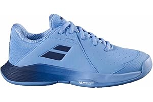 Babolat Niños Prop Jr 3 Cly Zapatillas De Tenis Zapatilla Tierra Batida Turquesa-Azul EU Neu