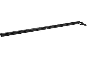 Eurolite 060131 Tube UV luminaire complet mince 120 cm 36 W Noir