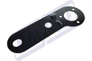 ISSVWO 12N 12S 7PIN AND 13 PIN SOCKET TRAILER TOWING BRACKET 1.5MM MOUNTING PLATE MP88B MAYPOLE