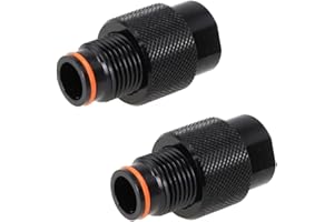 Puupaa Air Tank Regulator Thread Saver On/Off ASA Adaptor Accessories, Gas Tank Regulator Thread Protector (2PCS)