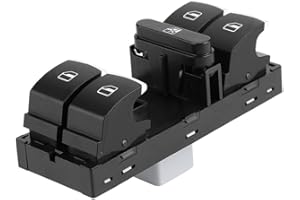 MIYINLA Einzelne Elektrische Fensterheber Autofenster Schalter 5ND959857 1K4959857A Schaltereinheit für MK5 MK6 B6 B7