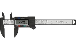 Digital Vernier Bromsok, Repmätare, Linjal, Pied A Coulisse, Pied A Coulisse Praktisk 100 mm Plast Elektronisk Digital Vernier Bromsok Med Stor LCD-skärm Utan Batteri