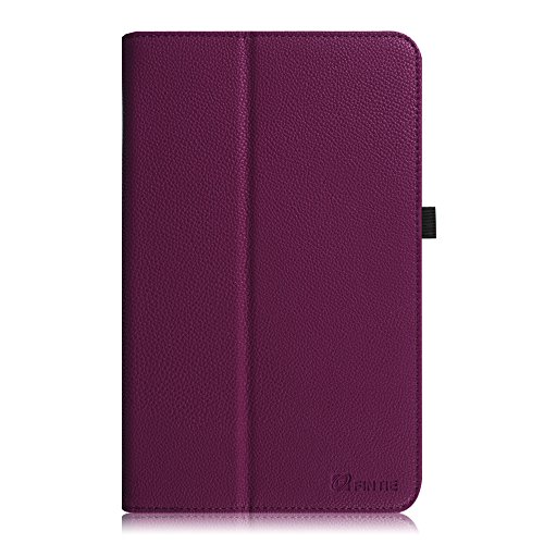 Fintie Samsung Galaxy Tab A 10.1 Hülle – Slim Fit Folio Kunstleder Schutzhülle Case Cover Tasche für Samsung Galaxy Tab A 10,1 Zoll T580N / T585N Tablet (2016 Version) mit Auto Schlaf / Wach Funktion, Lila - 8