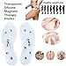 Produktbild Unisex Magnettherapie Einlagen zu Stimuliert Druckpunkte Akupressur und Reflexzonenmassage Blutzirkulation transparent Silikon Einlegesohlen Anti-Müdigkeit