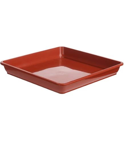 4 pz Rotondo Vaso di Fiori Piattino Vassoio per Piante per Vasi